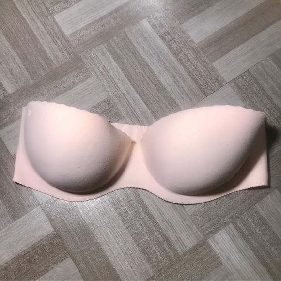 victoria/'s secret bras plunge pink 36 C push up 36 dd gray